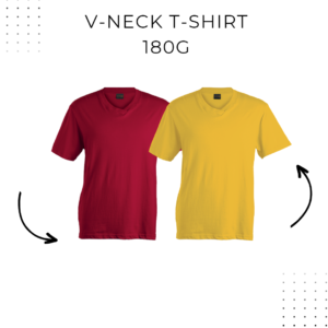 V-neck T-shirt 180g