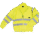 Hi-Vis Fleece Lined Bomber Jacket yellow.1