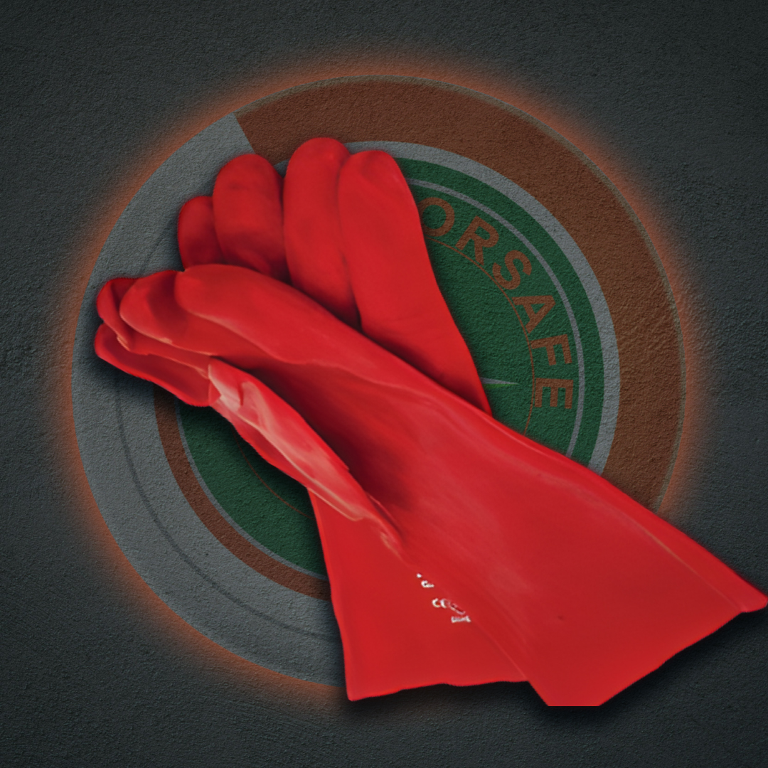 PVA gloves for aromatic and chlorinated solvents