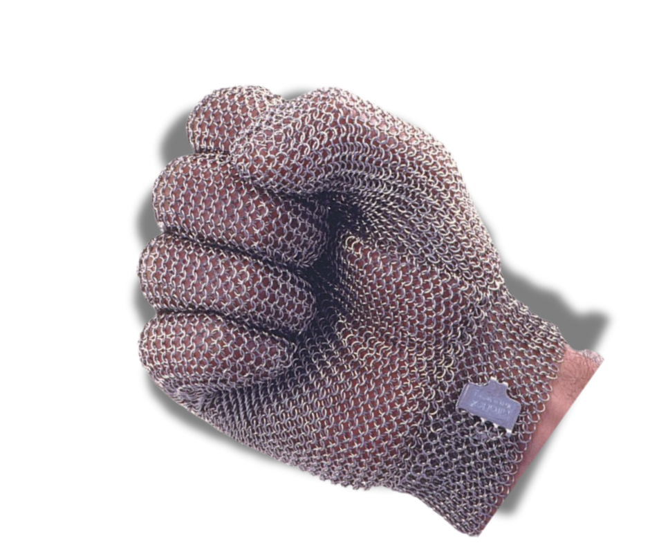 Stainless wire-mesh cut glove